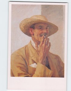 Postcard Self Portrait By Rupert Bunny, National Gallery of Victoria, Australia