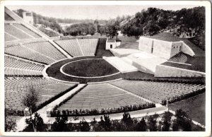 Mint 1936 Germany Berlin Olympic Games RPPC Postcard Open Air Theater Stage