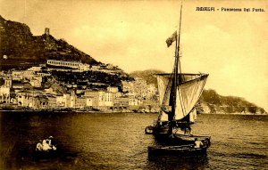 Italy - Amalfi. View from the Harbor