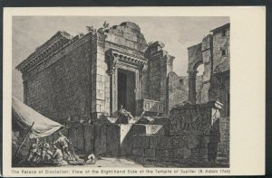 Croatia Postcard - Split - The Palace of Diocletian: Temple of Jupiter  RS15822