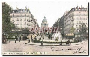Old Postcard Pantheon Paris