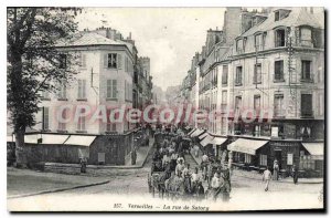 Postcard Old Versailles Satory De La Rue
