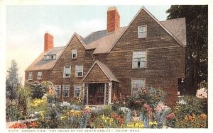 Garden View in Salem, Massachusetts House of Seven Gables