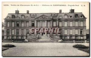 Old Postcard Chevreuse Valley Chateau de Dampierre frontage South