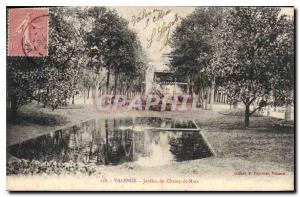 Old Postcard Valencia Gardens of the Champ de Mars