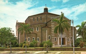 Vintage Postcard 1965 St. Mary Catholic Church South In St. Petersburg Florida