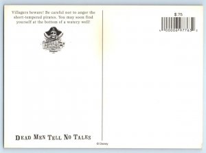 DISNEYLAND, Anaheim CA ~ Scene in PIRATES of the CARIBBEAN Ride 4¼x6¼ Postcard