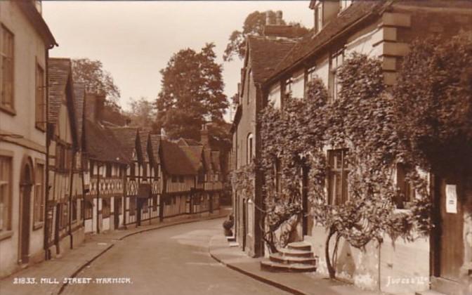 England Warwick Mill Street Real Photo