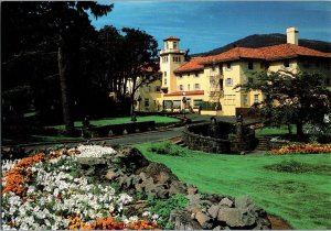 Hood River OR-Oregon Columbia Gorge Hotel Advertising 4x6 Postcard CF3