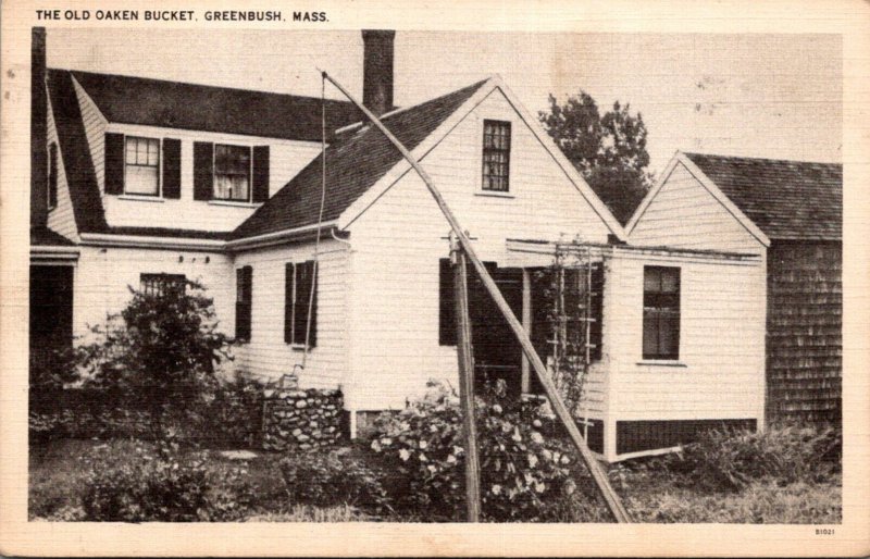 Massachusetts Greenbush The Old Oaken Bucket 1938