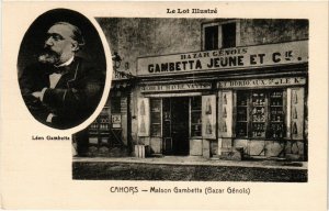CPA Le Lot Illustre - CAHORS - Maison Gambetta (353929) 