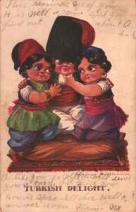 ethnic children postcard: Turkish Delight