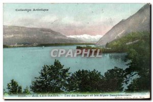 Aix les Bains - Lac du Bourget and the Dauphiné Alps - Old Postcard