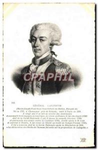 VINTAGE POSTCARD General Lafayette