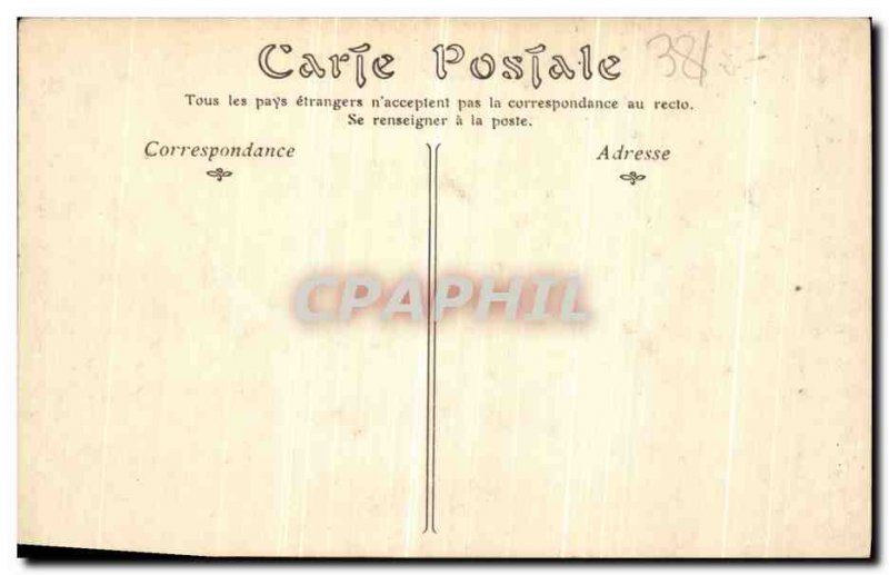 Old Postcard Uriage Les Bains Etablissement Thermal