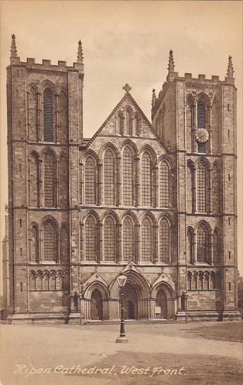 England West Front Ripon Cathedral