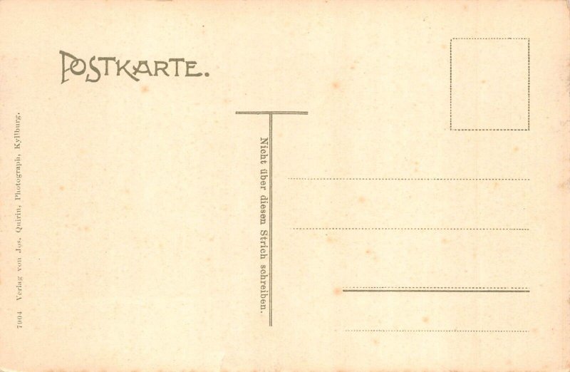 L310 Germany Kyllburg vom Malbergerweg vintage postcard