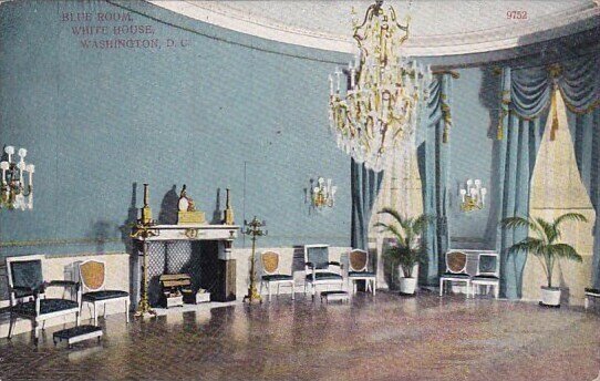 Blue Room White House Washington D C 1908