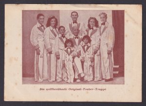 Vintage postcard Germany Acrobatic family troupe