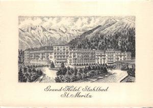 BR36379 Grand Hotel Stahlbad St Moritz       Switzerland 8