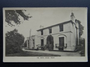 London Hampstead Romantic Poet JOHN KEATS House Front - Old RP Postcard