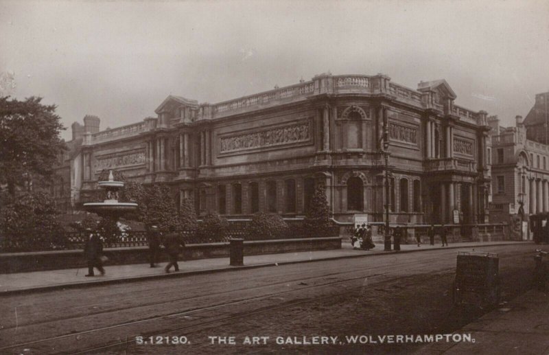 Staffordshire Postcard - The Art Gallery, Wolverhampton  RS21757