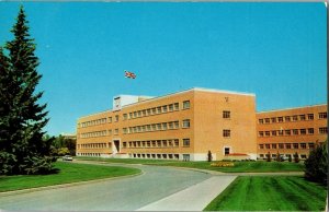 1960s Vintage Postcard Government of Saskatchewan Administration Building Regina