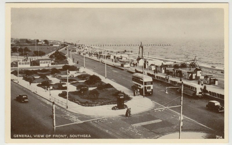 Hampshire; General View Of Front, Southsea PPC, c 1940's, Unposted