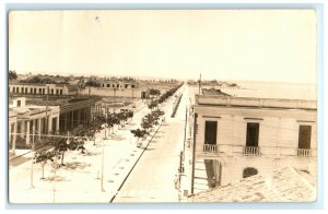 Early Punta Gorda Cienfuegos Cuba Real Photo RPPC Postcard (C15)