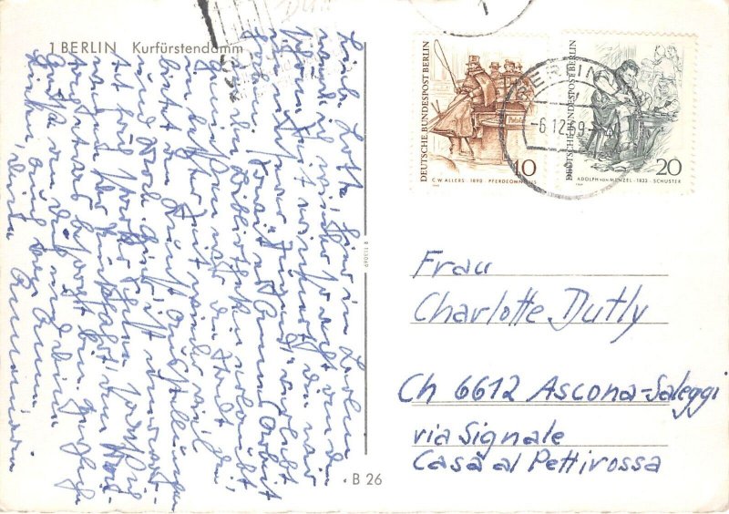 lot391  berlin Animated Germany Kurfurstendamn