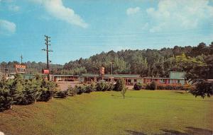 Meridian Mississippi Katherine Court Street View Vintage Postcard K90555