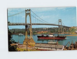 Postcard St. John's Bridge, Portland, Oregon