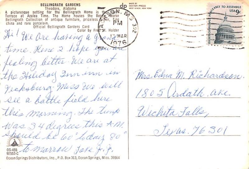 Bellingrath Gardens - Theodore, Alabama