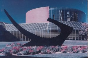 Civic Centre Peoria Ronald Bladen Sculpture Sonar Tide Postcard