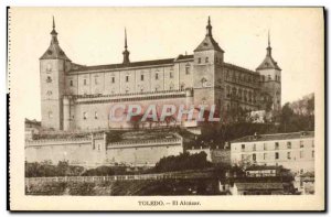 Old Postcard Toledo El Alcazar