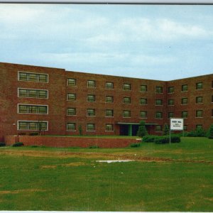 c1960s Cedar Falls IA Rider Hall Men's Dorm State College University UNI PC A233