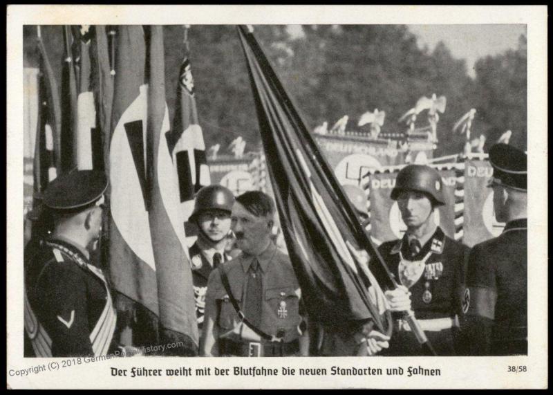 3rd Reich Germany 1938 Sudetenland Reichsparteitag Asch Mi4a Wir Sind Frei 82477