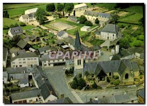 Postcard Modern Geveze The church and the center of the city