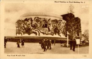 NY - New York World's Fair, 1939. Food Building #2, Mural