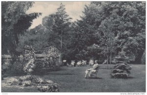 DEAVILLE, New Jersey; View from Veranda, St. Francis Health Resort, 00-10s