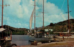 West Indies Antigua Yacths In English Harbor