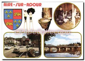 Postcard Modern Aire Sur Adour Capital Foie Gras