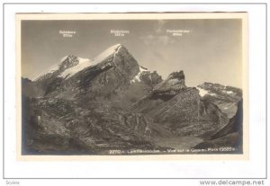 RP, Lammernboden- Vue Sur Le Gemmi-Pass, Valais, Switzerland, 1920-1940s