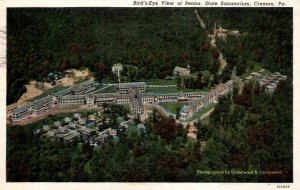 Bird's Eye View PA State Sanatorium,Cresson,PA
