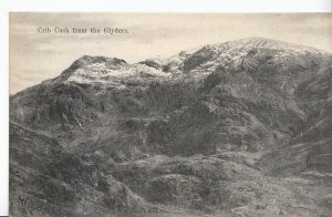 Wales Postcard - Crib Goch from The Glyders     J96