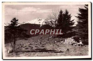 Postcard Old Surroundings of Bagneres de Bigorre Pic du Montaigu seen the Monne