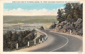 Bird's Eye View From Tuscarora Mountains On Lincoln Highway McConnellsburg, P...