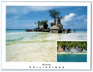 2007 Boracay Aklan Philippines Multiview Vintage Posted Air Mail Postcard