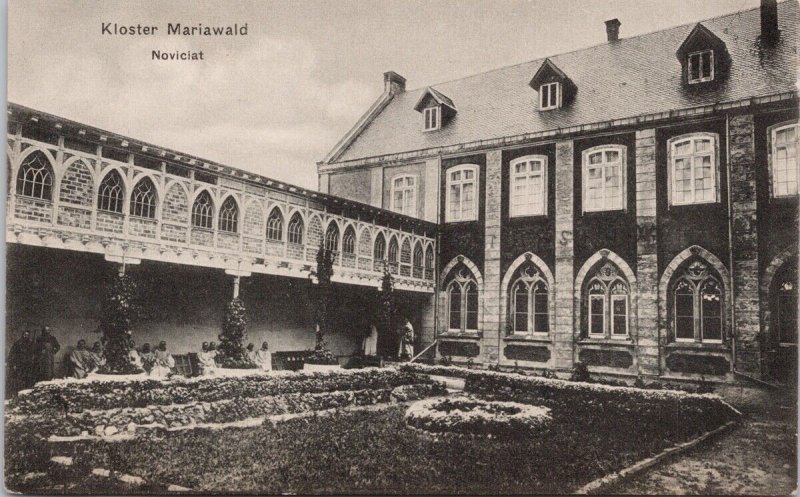 Kloster Mariawald Noviciat Monastery Heimbach 5 Deutsches Reich Postcard H48