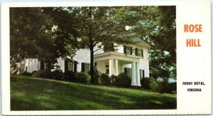 Postcard - Rose Hill - Front Royal, Virginia